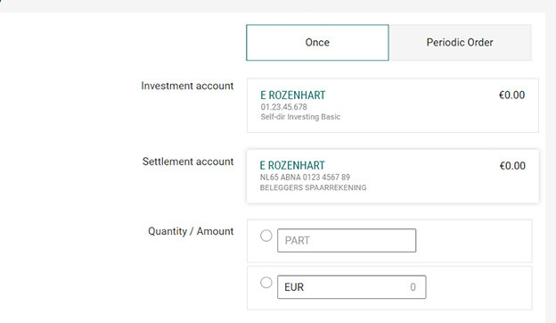 Self Directed Investing - Placing an order via Internet Banking