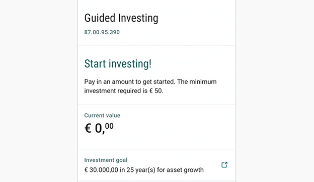 Guided Investing - Placing an order via Mobile Banking