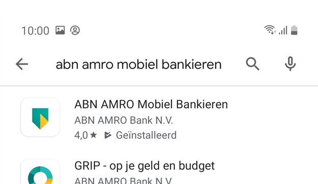 Mobiel Bankieren downloaden voor uw Android toestel