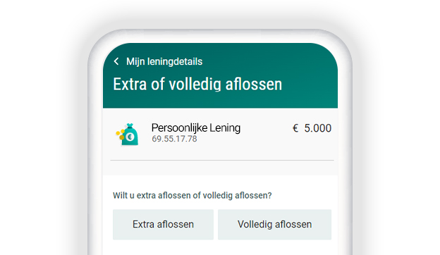 Uw lening aflossen: eenvoudig via Internet Bankieren